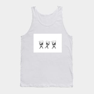 On The Rocks walking drink glasses with legs Tank Top